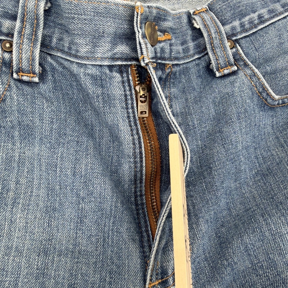 Carhartt Relaxed Fit Jeans Men's 36x32 Blue Straight Leg Workwear Denim - Picture 7 of 8